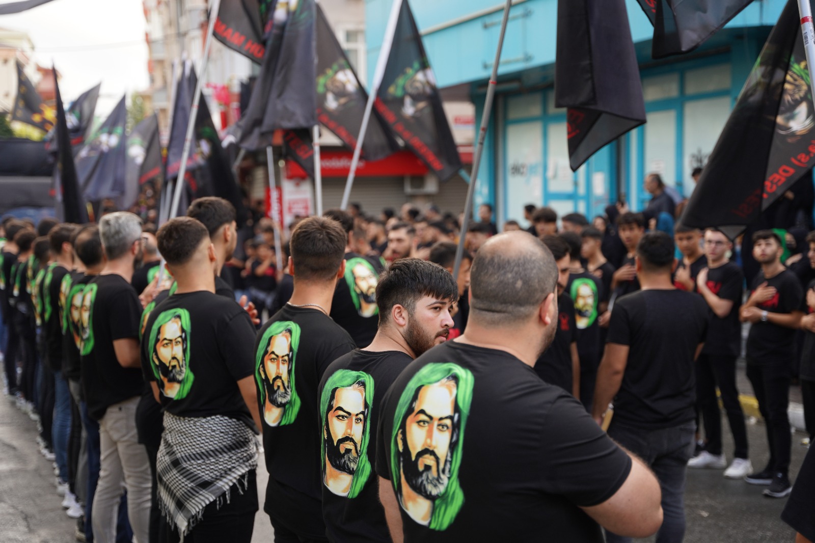 Aşura matem merasiminden bir kare